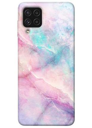 Чехол blex розовый мрамор для samsung galaxy a22 4g