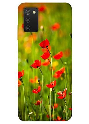 Чехол blex маковое поле для samsung galaxy a03s