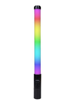 Лампа rgb led stick lamp b 50cm черный