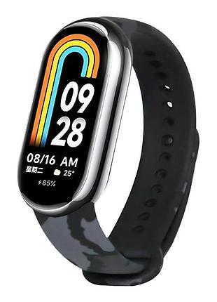 Ремінець для xiaomi mi band 8/9/10 сamouflage grey