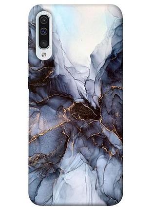 Чехол blex черно-белый мрамор для samsung galaxy a50 (a505f) / a50s / a30s, белый
