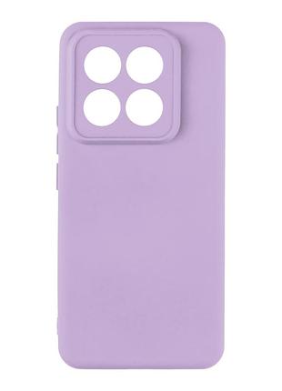 Чохол silicone cover full camera (a) для xiaomi 14 pro 39.elegant purple