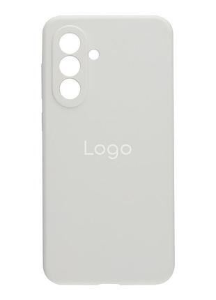 Чохол liquid silicone (aa) full camera для samsung galaxy a36 5g (a366) 09.white