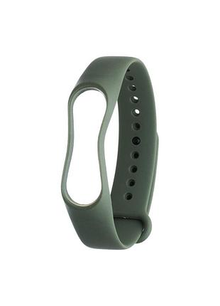Ремінець для xiaomi mi band 3/4 original design army green