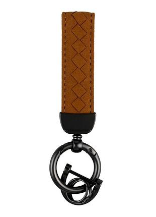 Брелок leather luxury коричневий