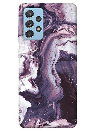 Чехол blex красный мрамор для samsung galaxy a52 4g / a52 5g, красный