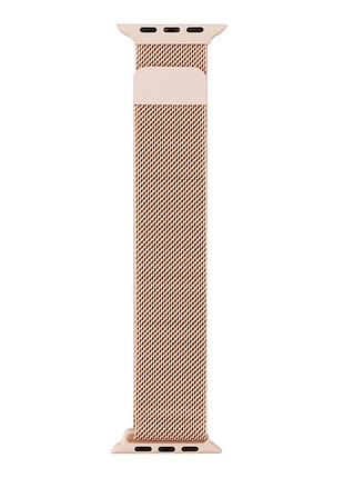 Ремінець для apple watch milanese loop 42/44/45/49 mm barbie pink