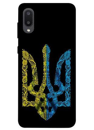 Чехол blex желтоборудованный герб для samsung galaxy a02