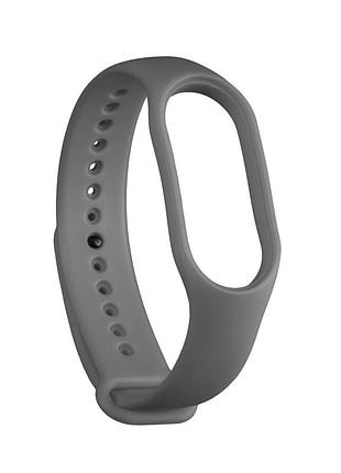 Ремінець для xiaomi mi band 3/4 original design dark grey