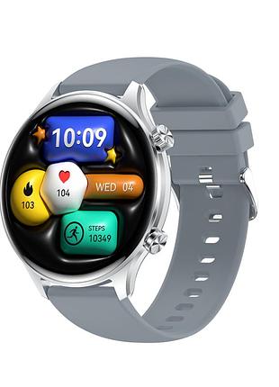 Смарт часы xo j14 amoled серые