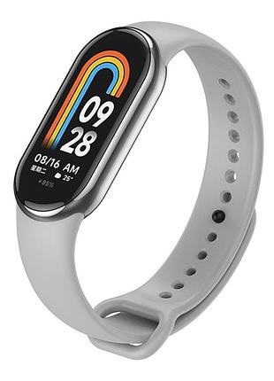 Ремінець для xiaomi mi band 8/9/10 original design grey