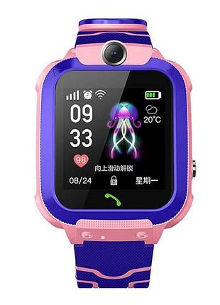 Детский смарт часы xo h100 2g розовые