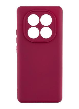 Чохол silicone cover full camera (a) для xiaomi redmi note 14 pro 5g/poco x7 5g 42.maroon