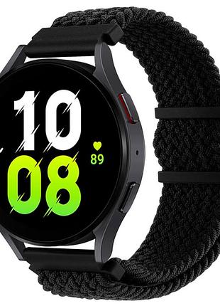 Ремешок юниверс 20mm elastic adjustment для samsung/amazfit/huawei black