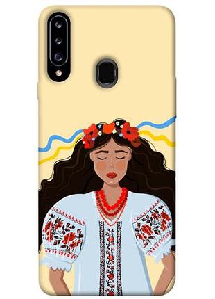 Чехол blex сердечная украинка для samsung galaxy a20s