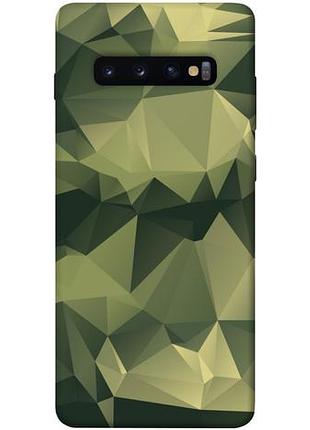 Чехол blex треугольный камуфляж 2 для samsung galaxy s10+