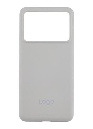 Чохол liquid silicone (aa) для xiaomi poco f6 pro 09.white