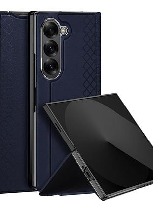 Чохол dux ducis bril для samsung fold 6 5g (f956) dark blue