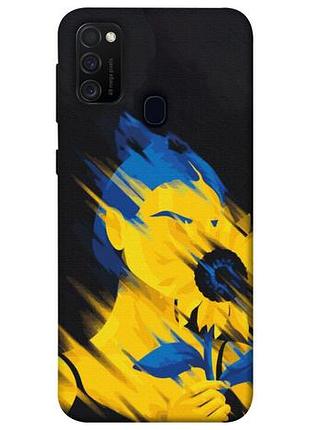 Чехол blex патриотический 8 для samsung galaxy m30s / m21