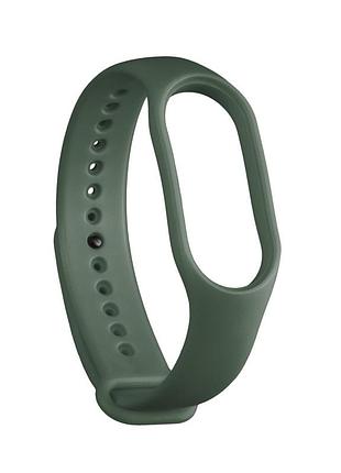 Ремешок для xiaomi mi band 5/6/7 original design pine green