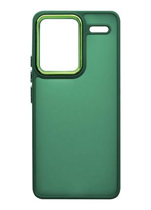 Чохол tpu+pc space ii color matte для xiaomi redmi note 13 pro+ 5g green