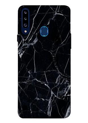 Чохол blex чорний мармур 3 для samsung galaxy a20s
