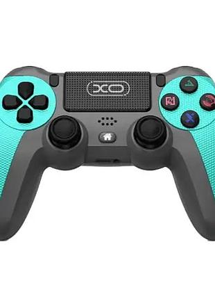 Беспроводной игровой контроллер xo gp6 для android, pc, ps4, ps3 зеленый