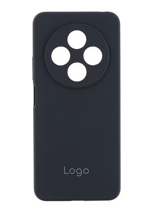 Чохол liquid silicone (aa) full camera для xiaomi redmi 14c/redmi a4/poco c75 15.dark grey