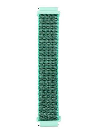 Ремешок универс 22mm nylon для samsung/amazfit/huawei turquoise