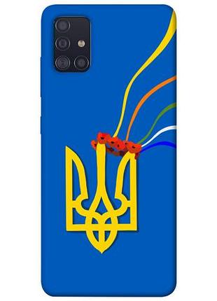 Чехол blex цветущий герб для samsung galaxy a51