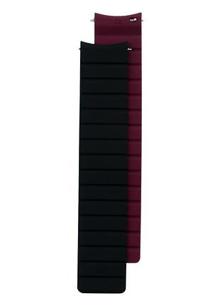 Ремінець для годинників silicone link magnetic 22mm black/bordo
