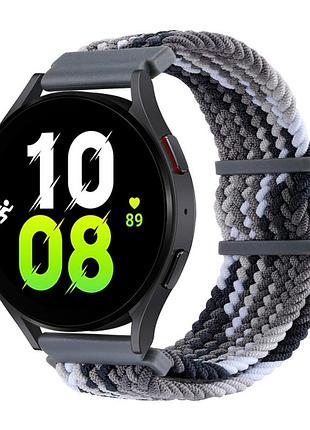 Ремешок универс 22mm elastic adjustment для samsung/amazfit/huawei colorful grey
