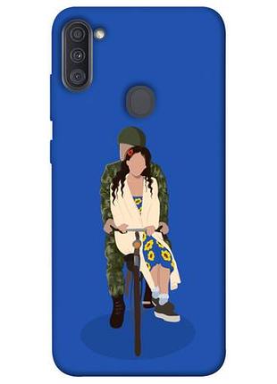 Чохол blex військова парочка для samsung galaxy a11
