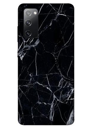 Чехол blex черный мрамор 3 для samsung galaxy s20 fe