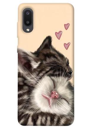 Чехол blex cats love для samsung galaxy a02