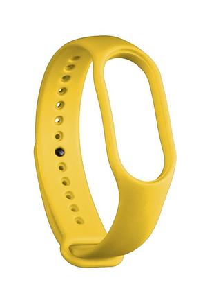 Ремешок для xiaomi mi band 5/6/7 original design yellow