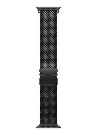 Ремешок для apple watch milanese clasp 42/44/45/49 mm black