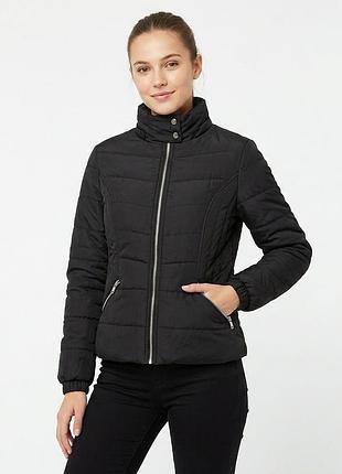 Женская подростковая черная куртка new look демисезон