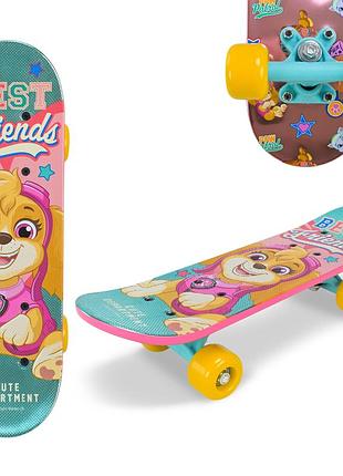 Скейт paw patrol арт. pp2619 (12шт) 44 см колеса pvc, з металевим ефектом 44х14х11 см