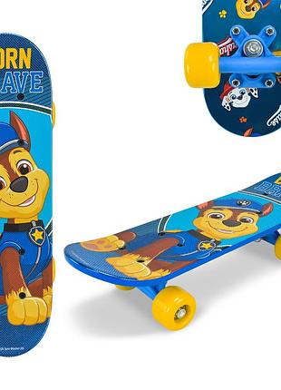 Скейт paw patrol арт. pp2618 (12шт) 43 см колеса pvc, з металевим ефектом 44х14х11 см