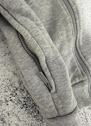 Сіра кофта full zip lacoste 6