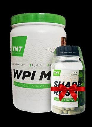 Набір для сушіння: ізолят 0,9 кг + жироспалювач tnt nutrition