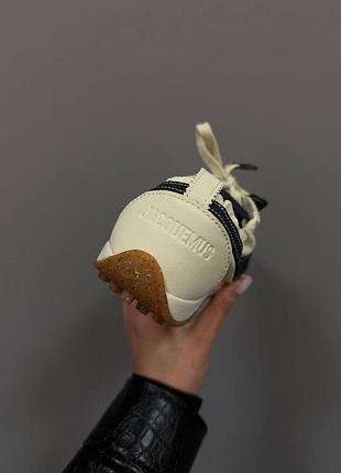 Nike x jacquemus moon shoe cream / black — купити в Україні