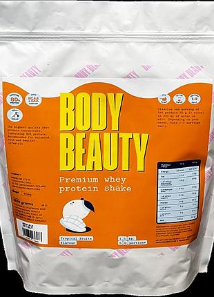 Белковый коктейль body beauty без гмо 1,5 кг