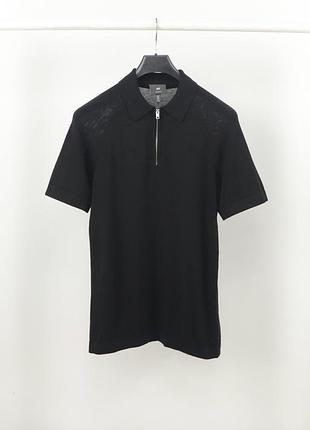 Чоловіча polo футболка h&m black