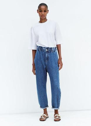 Джинсы бегги zara