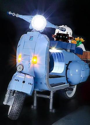 Brickbling - набір освітлення для lego "vespa 125", сумісний із lego 10298 (без конструктора)