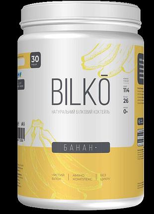 Протеиновый коктейль bilko 0,9 кг банановый вкус