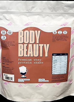 Коктейль протеиновый body beauty 80% белка 1,5 кг