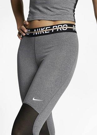 Лосіни nike pro жіночі dri-fit розмір л хл ar6867-010